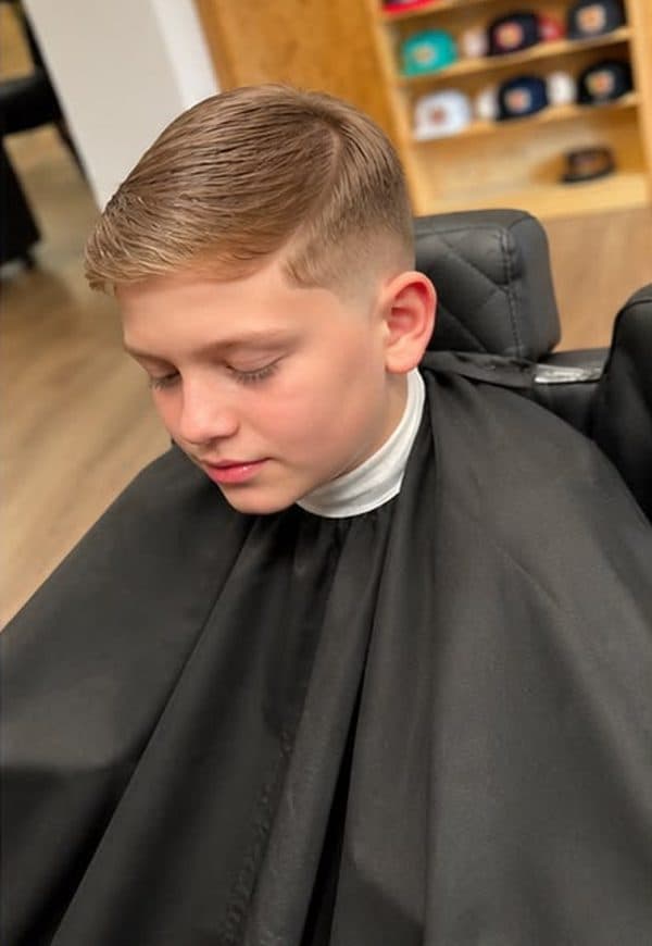 Corte Social infantil feito na Blinders